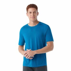 Smartwool Men’s Laguna Blue Merino Wool T-Shirt Base Layer